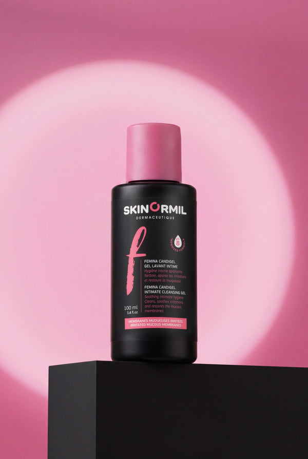 Femina Candigel on pink light