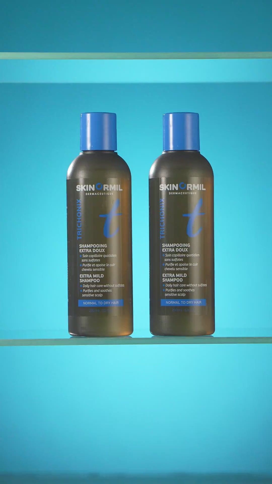 Trichonix extra mild shampoo – opening the cap